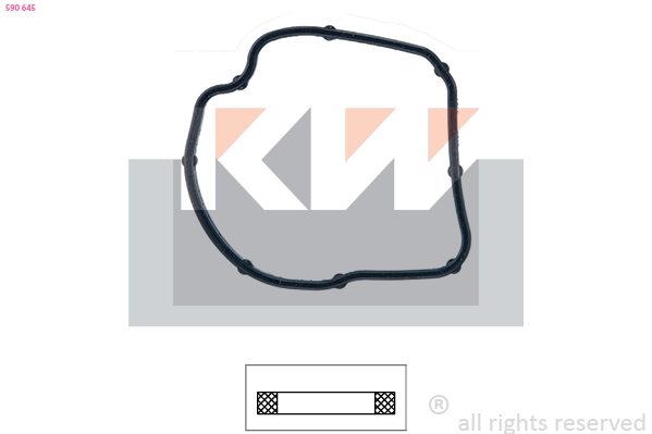 KW Termosztát tömítés 590645_KW